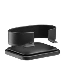 Medium Horizontal Bangle/Watch Stand, Allure Leatherette Display Collection Bangle D612-BK Black 1 allurepack