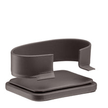 Medium Horizontal Bangle/Watch Stand, Allure Leatherette Display Collection Bangle D612-BN Brown 1 allurepack