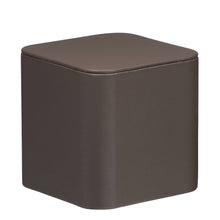 Medium Square Pedestal, Allure Leatherette Display Collection Riser D912-BN Brown 1 allurepack