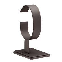 Medium Vertical Bangle/Watch Stand, Allure Leatherette Display Collection Bangle D611-BN Brown 1 allurepack