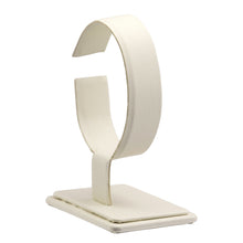 Medium Vertical Bangle/Watch Stand, Allure Leatherette Display Collection Bangle D611-CR Cream 1 allurepack