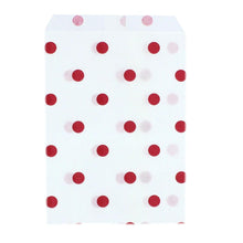Merchandise Bag 8.5" x 11" 1000 Pcs Merchandise Bag BM81-RK Red Polka Dot Allurepack