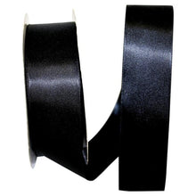 Premium Double Face Satin Ribbon 1 1/2" x 50 Yards Ribbon R-DP15-BK Black 1 Allurepack