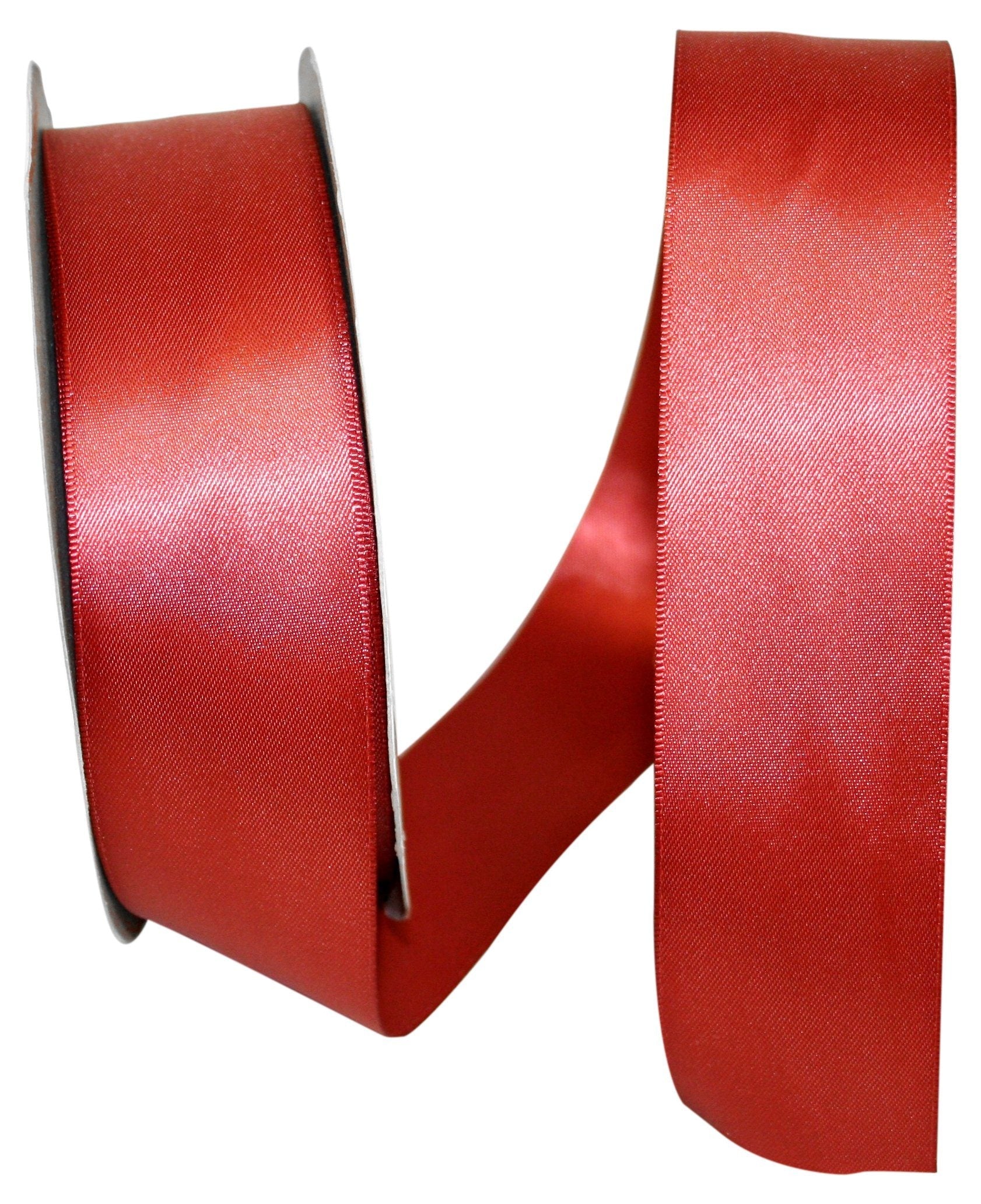 Double Faced Satin Ribbon, 2-1/2-Inch, 50 Yards (Red)