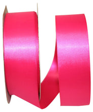 Premium Double Face Satin Ribbon 1 1/2" x 50 Yards Ribbon R-DP15-SP Shock Pink 1 Allurepack
