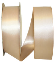 Premium Double Face Satin Ribbon 1 1/2" x 50 Yards Ribbon R-DP15-TN Tan 1 Allurepack