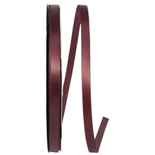 Premium Double Face Satin Ribbon 3/8" x 100 Yards Ribbon R-DP38-BY Burgundy 1 Allurepack