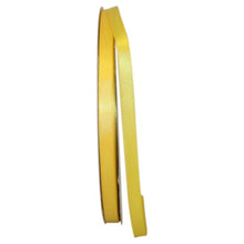Premium Double Face Satin Ribbon 3/8" x 100 Yards Ribbon R-DP38-YL Yellow 1 Allurepack
