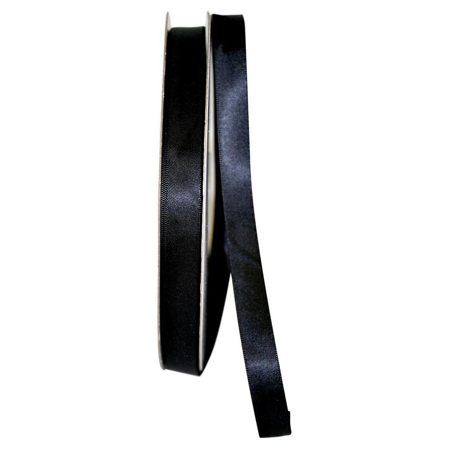 Premium Black Satin Ribbon