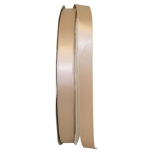 Premium Double Face Satin Ribbon 5/8" x 100 Yards Ribbon R-DP58-TN Tan 1 Allurepack