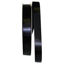 Premium Double Face Satin Ribbon 7/8" x 100 Yards Ribbon R-DP78-BK Black 1 Allurepack