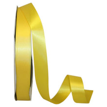 Premium Double Face Satin Ribbon 7/8" x 100 Yards Ribbon R-DP78-YL Yellow 1 Allurepack