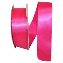 Premium Single Face Satin Ribbon 1 1/2" x 50 Yards Ribbon R-SP15-SP Shock Pink 1 Allurepack