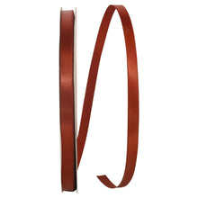 Premium Single Face Satin Ribbon 3/8" x 100 Yards Ribbon R-SP38-CP Copper 1 Allurepack