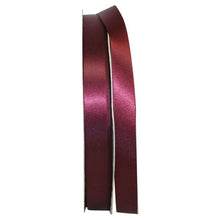 Premium Single Face Satin Ribbon 5/8" x 100 Yards Ribbon R-SP58-BY Burgundy 1 Allurepack