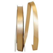 Premium Single Face Satin Ribbon 5/8" x 100 Yards Ribbon R-SP58-OG Old Gold 1 Allurepack