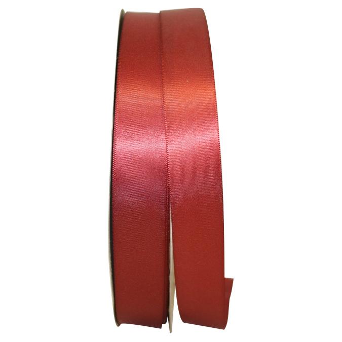 Single Face Satin Ribbon - Copper 3/8 x 100 yards