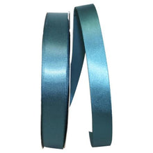 Premium Single Face Satin Ribbon 7/8" x 100 Yards Ribbon R-SP78-TL Teal 1 Allurepack