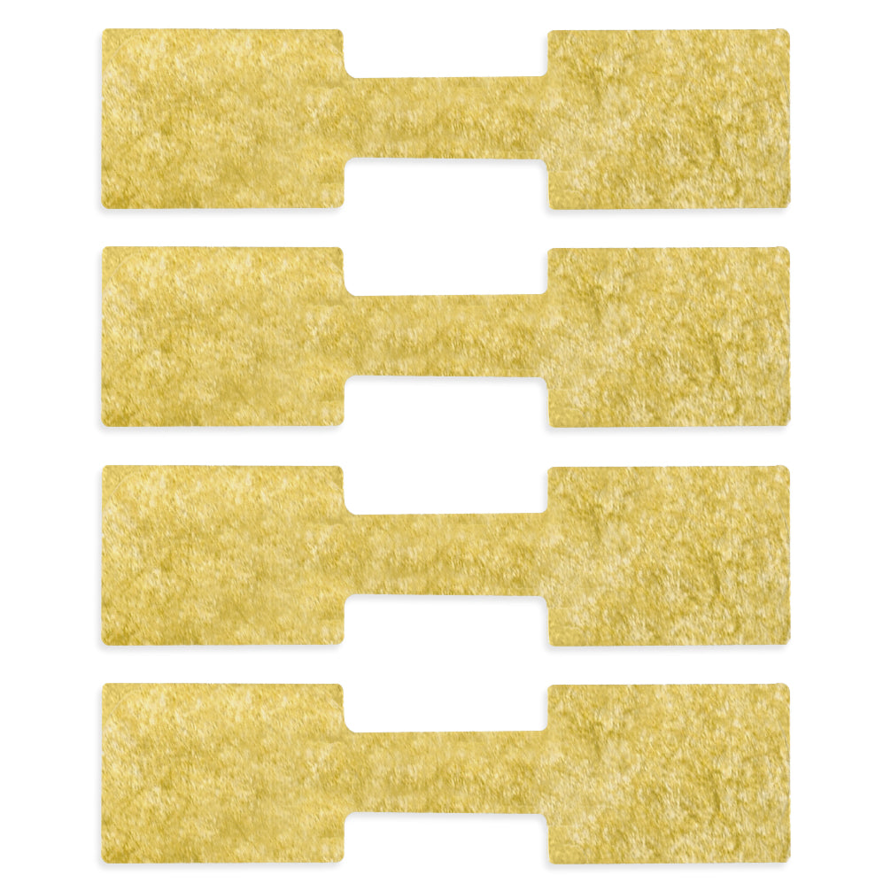 Rectangle Paper Jewelry Tags (Shark Skin comparable) Pkg 1,008 Price Tags TS-TA721 Gold Allurepack
