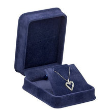 Rich Suede Pendant/Earring Box, Ornate Collection Pendant allurepack