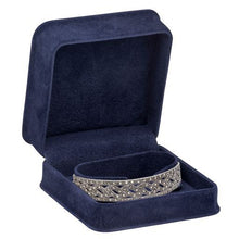 Rich Suede Watch/Bangle Box, Ornate Collection Bangle allurepack