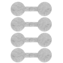 Round Paper Jewelry Tags (Shark Skin comparable) Pkg 1,008 Price Tags TS-TA72 Silver Allurepack