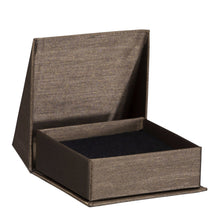Silk Brushed Paper Earring/Pendant Box, Glamour Collection Earring GM23-BZ Bronze 12 allurepack
