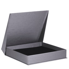Silk Brushed Paper Full Set Box, Glamour Collection Necklace GM80-SL Silver 12 allurepack
