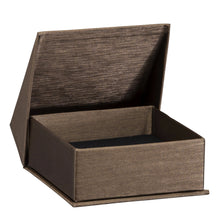 Silk Brushed Paper Pendant/Ring Box, Glamour Collection Pendant GM33-BZ Bronze 12 allurepack
