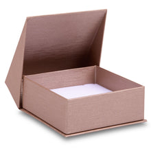 Silk Brushed Paper Pendant/Ring Box, Glamour Collection Pendant GM33-RF Rose Fog 12 allurepack
