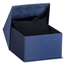 Silk Brushed Paper Pillow Box, Glamour Collection pillow GM68-NB Navy Blue 12 allurepack