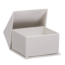 Silk Brushed Paper Ring Box, Glamour Collection Ring GM10-IV Ivory 12 allurepack