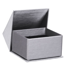 Silk Brushed Paper Ring Box, Glamour Collection Ring GM10-SL Silver 12 allurepack