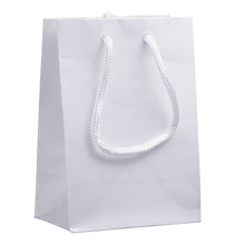 Small Glossy Tote Bag Bag BT146-WT White 50 allurepack
