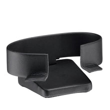 Small Horizontal Bangle/Watch Stand, Allure Leatherette Display Collection Bangle D615-BK Black 1 allurepack