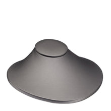 Small Laydown Neck, Allure Leatherette Display Collection Neck D815-GR Steel Grey 1 allurepack