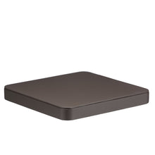 Small Square Base, Allure Leatherette Display Collection Base D950-BN Brown 1 allurepack