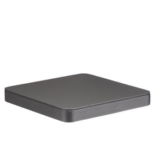 Small Square Base, Allure Leatherette Display Collection Base D950-GR Steel Grey 1 allurepack