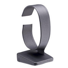 Small Vertical Bangle/Watch Stand, Allure Leatherette Display Collection Bangle D614-GR Steel Grey 1 allurepack