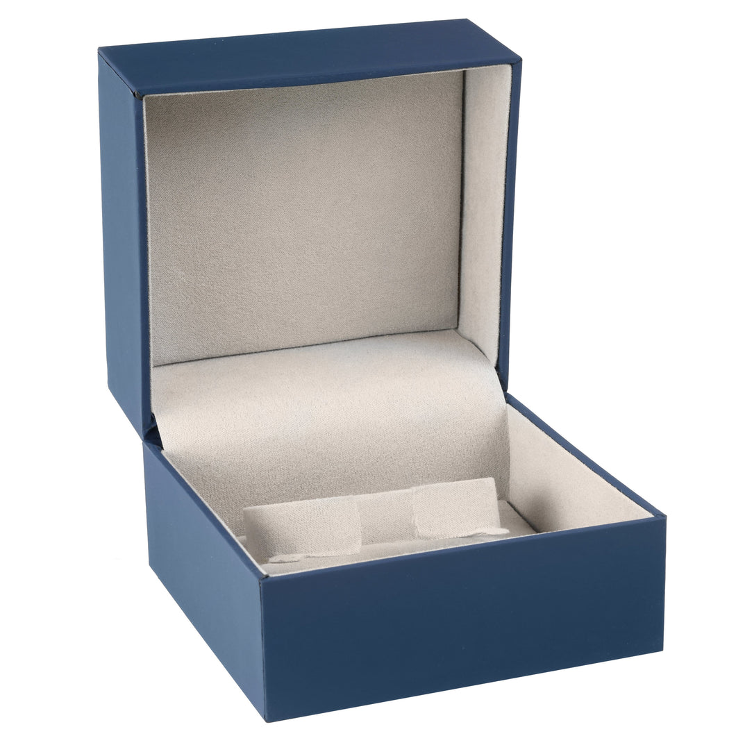 Soft Touch Bangle Box with Cuff Insert, Vogue Collection Bangle VG65-G-NB Navy Blue 12 allurepack