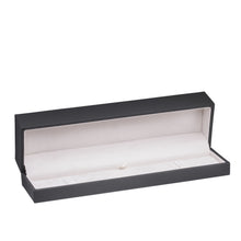 Soft Touch Bracelet Box with Sleeve, Vogue Collection Bracelet VG40-BK Black 12 allurepack
