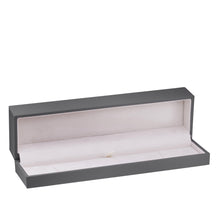 Soft Touch Bracelet Box with Sleeve, Vogue Collection Bracelet VG40-GR Dark Grey 12 allurepack