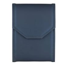 Soft Touch Pearl Folder with Packer, Vogue Collection Necklace VGFL-NB Navy Blue 12 allurepack