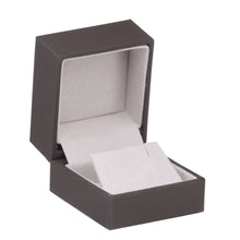 Soft Touch Small Earring Box with Sleeve, Vogue Collection Earring VG20-BN Brown 12 allurepack