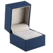 Soft Touch Small Ring Box with Sleeve, Vogue Collection Ring VG11-NB Navy Blue 12 allurepack