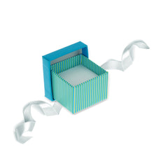 Striped Bow Ring Box, Flourish Collection ring allurepack