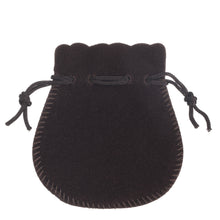 Suede Bell Luxury Pouch Small Pouch PO33-BN Brown 24 allurepack