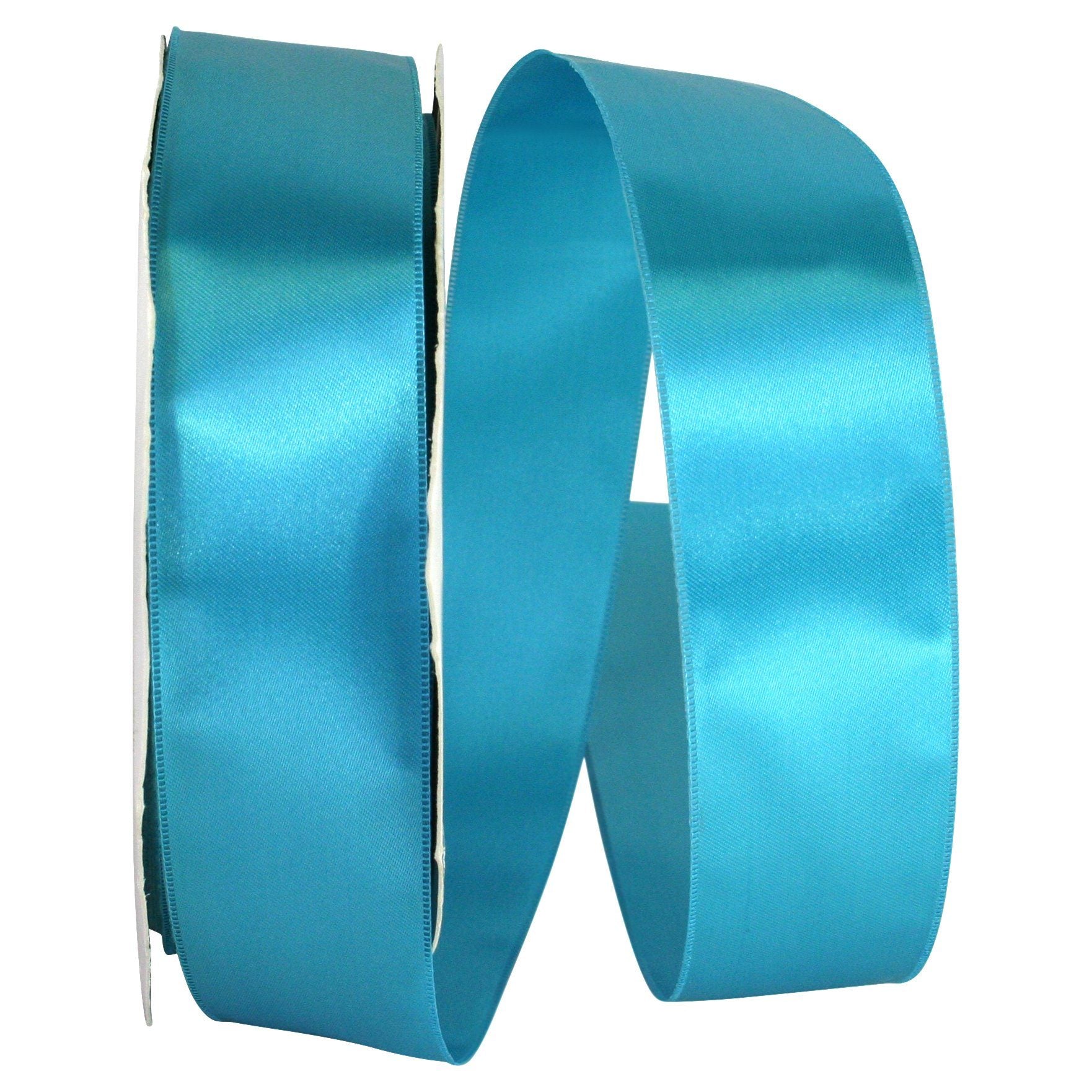 Teal Satin Ribbon