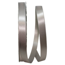 Value Double Face Satin Ribbon 5/8" x 100 Yards Ribbon R-DV58-SL Silver 1 Allurepack
