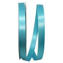 Value Double Face Satin Ribbon 5/8" x 100 Yards Ribbon R-DV58-TE Turquoise 1 Allurepack